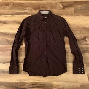 Ben Sherman Cowboy Western Pearl Snap Shirt